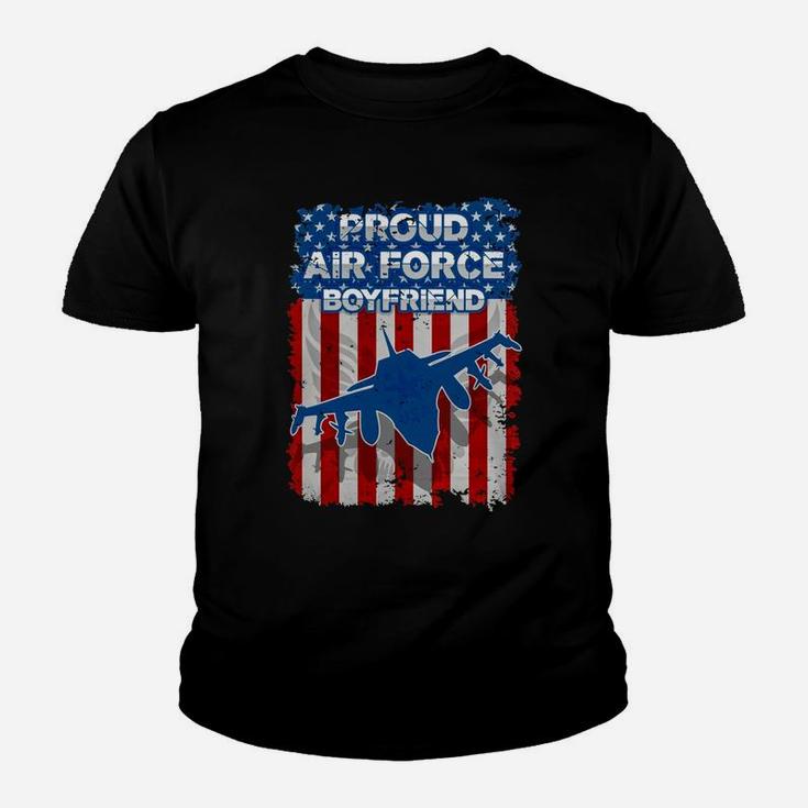 Proud Air Force Boyfriend Freedom Jet, best friend gifts Kid T-Shirt