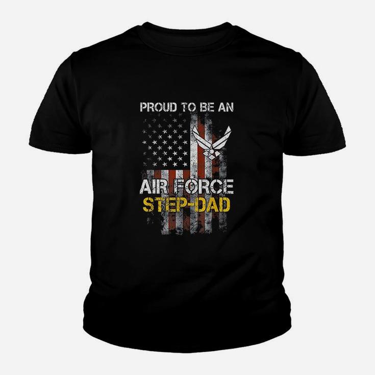 Proud Air Force Stepdad Kid T-Shirt