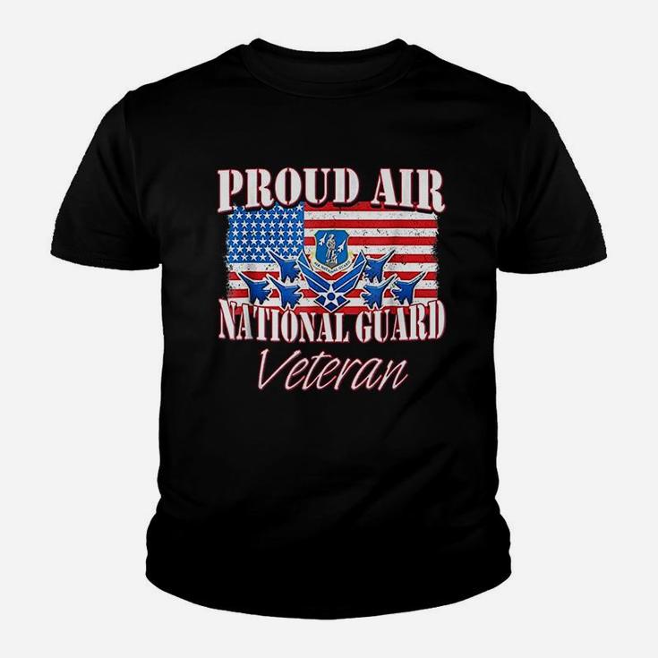 Proud Air National Guard Veteran Usa Air Force Kid T-Shirt