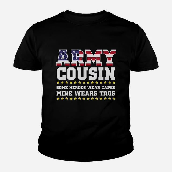 Proud Army Cousin Military Cousin My Hero Kid T-Shirt
