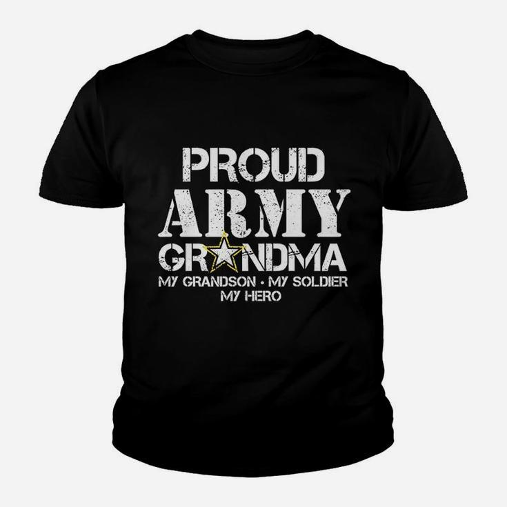 Proud Army Grandma Military Grandma My Soldier Kid T-Shirt