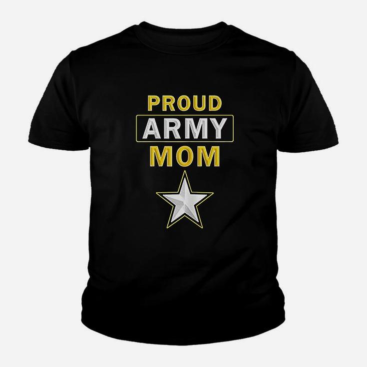 Proud Army Mom Us Army Mom Proud Gift Mothers Day Kid T-Shirt