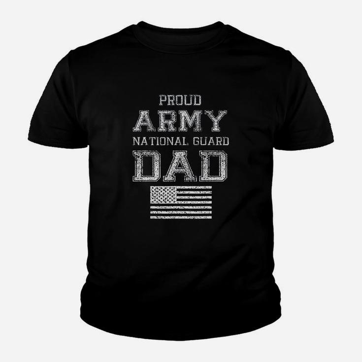 Proud Army National Guard Dad Us Military Gift Kid T-Shirt