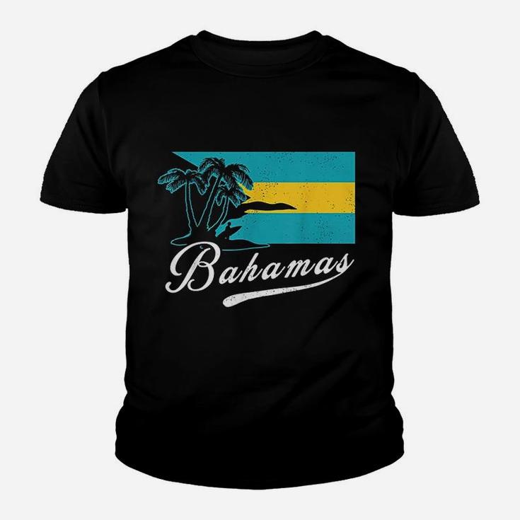 Proud Bahamas Bahamians Flag Gift Design Idea Kid T-Shirt