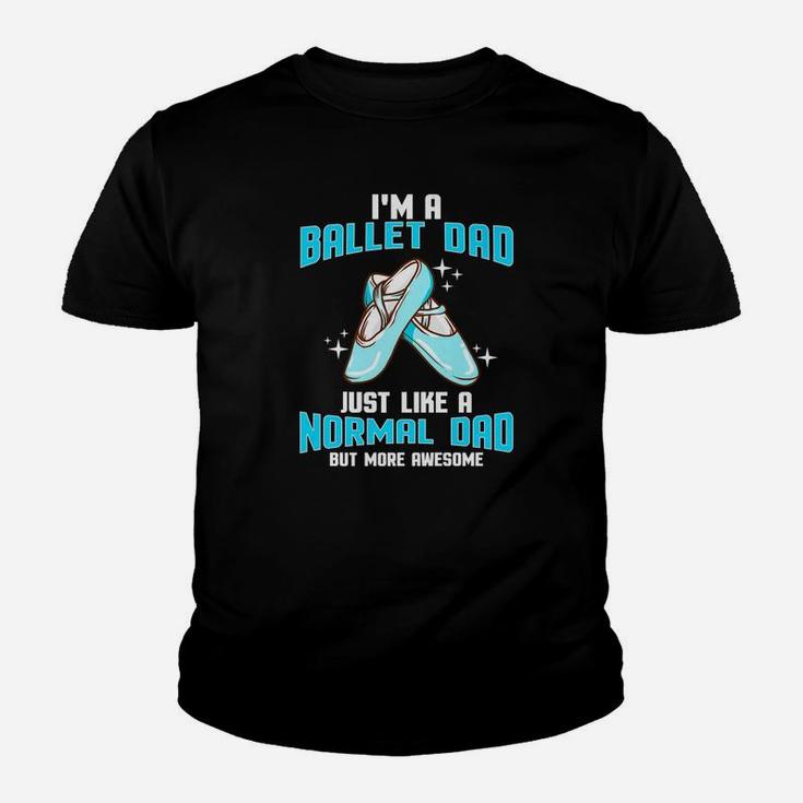 Proud Ballet Dad Funny Ballerina Fathers Day Kid T-Shirt