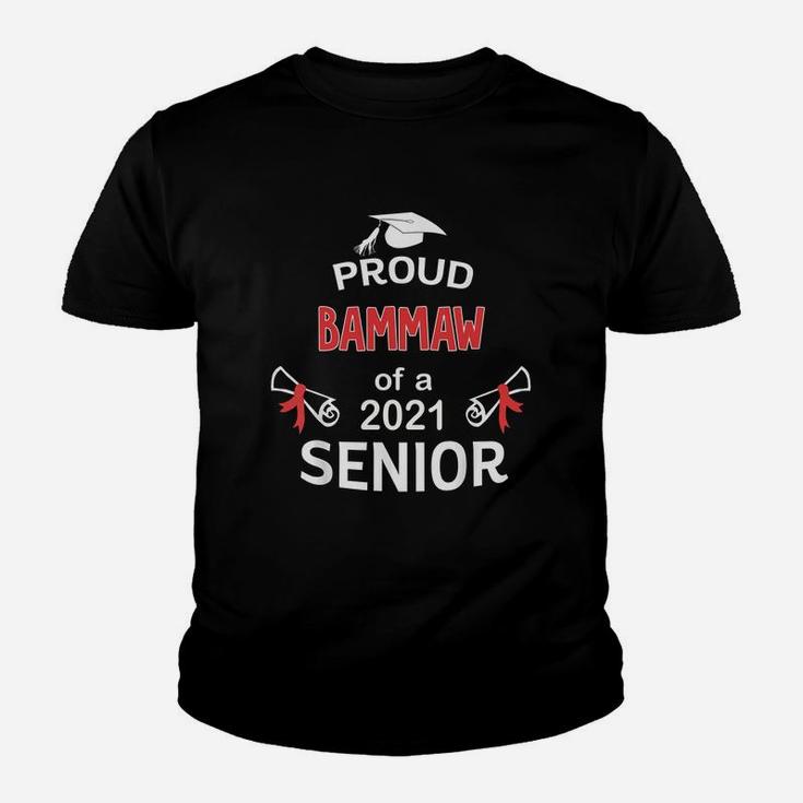 Proud Bammaw Of A 2021 Senior Graduation 2021 Awesome Family Proud Gift Kid T-Shirt