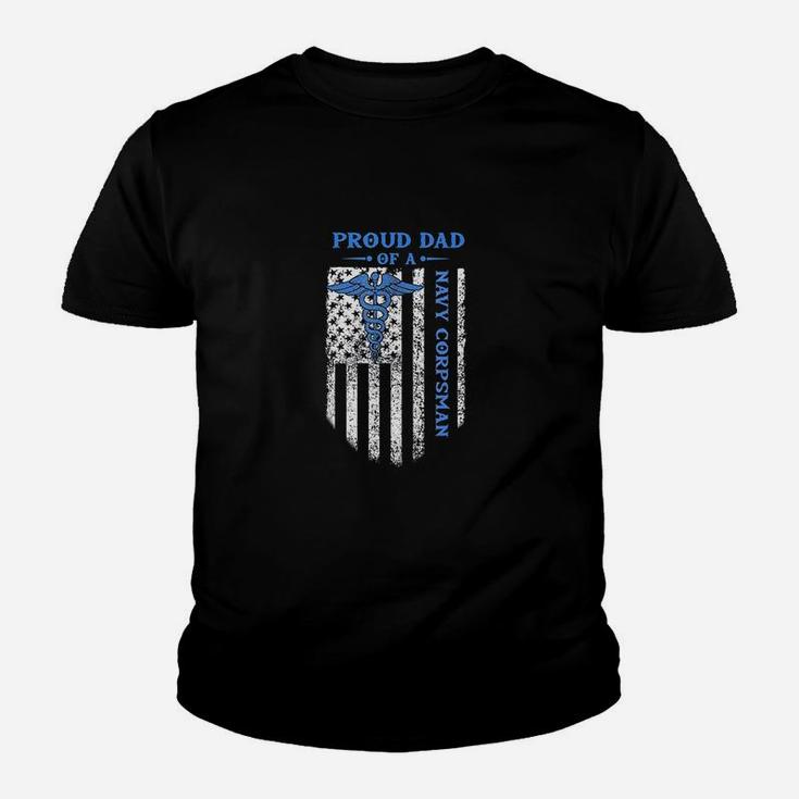 Proud Dad Of A Navy Corpsman Kid T-Shirt