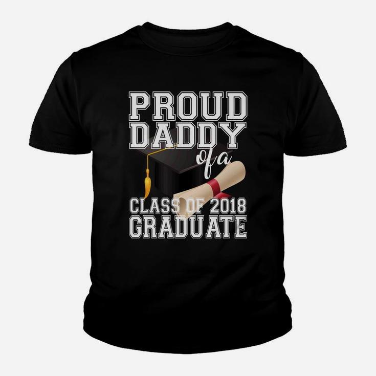 Proud Daddy Class Of 2018 Shirt Graduate Graduation Kid T-Shirt