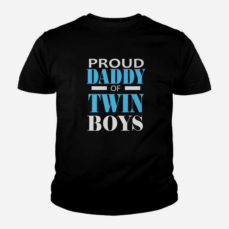 Proud Daddy Of Twin Boys Twins Dad Father Gift Kid T-Shirt