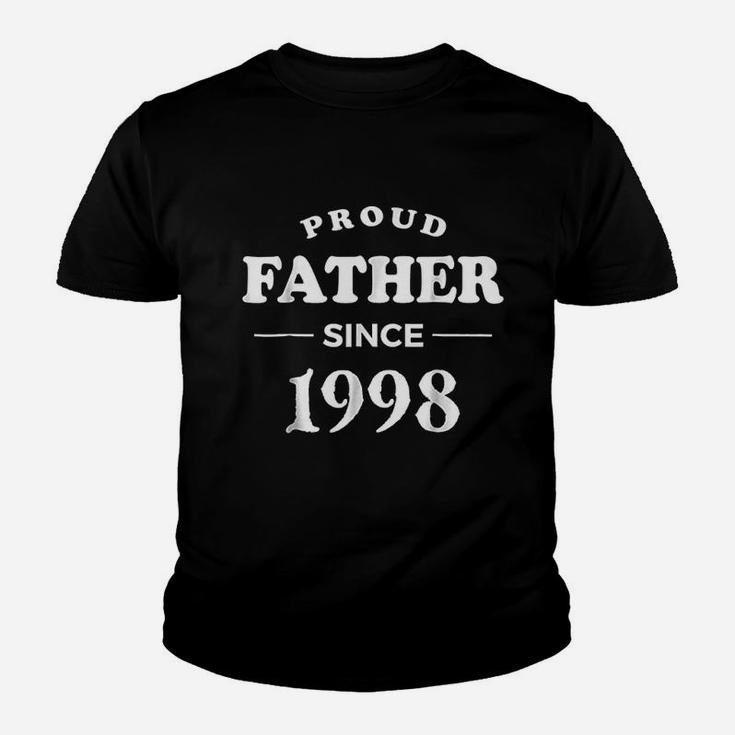 Proud Father Since 1998, dad birthday gifts Kid T-Shirt