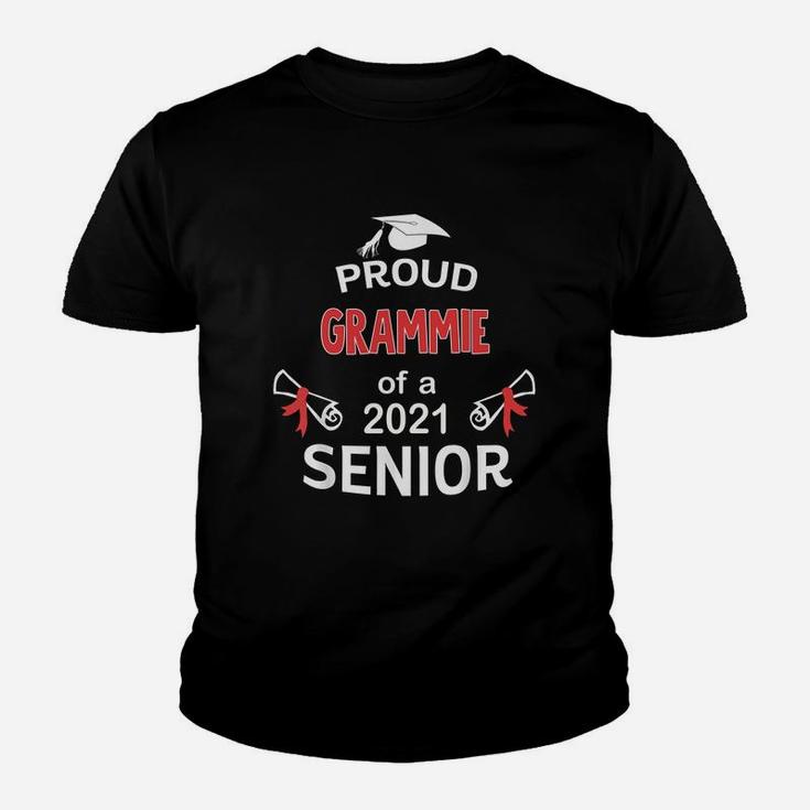 Proud Grammie Of A 2021 Senior Graduation 2021 Awesome Family Proud Gift Kid T-Shirt
