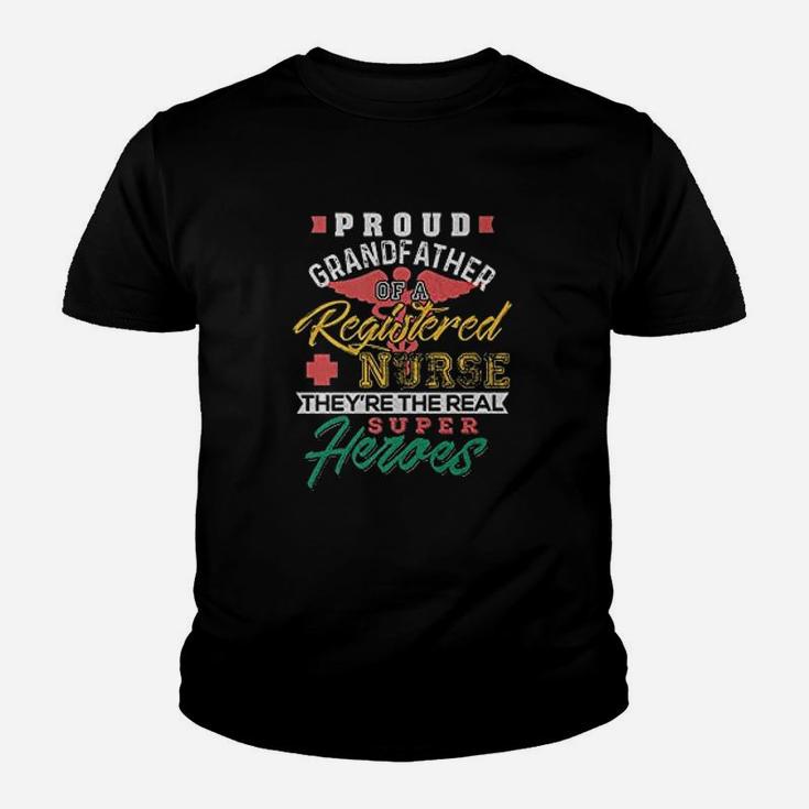 Proud Grandfather Of A Registered Nurse Kid T-Shirt