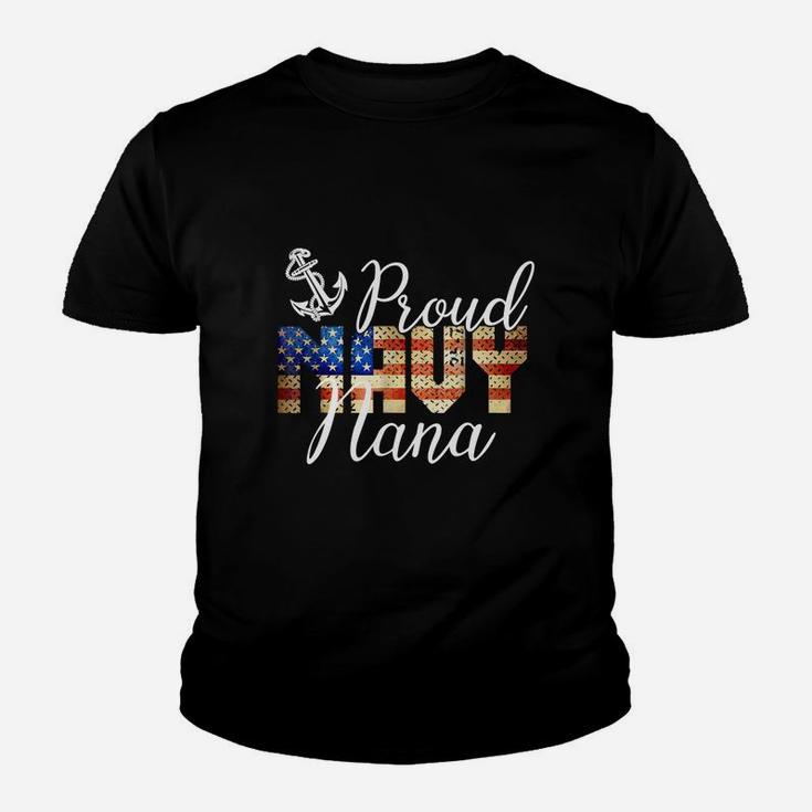 Proud Navy Nana Kid T-Shirt