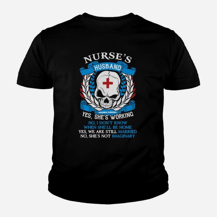 Proud Nurse Husband Kid T-Shirt