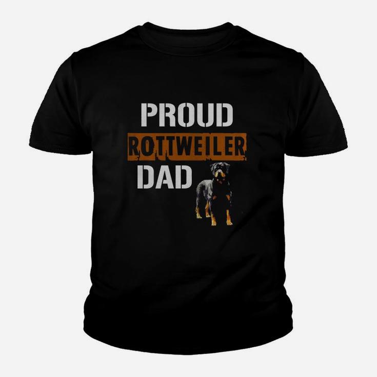 Proud Rottweiler Dad Kid T-Shirt