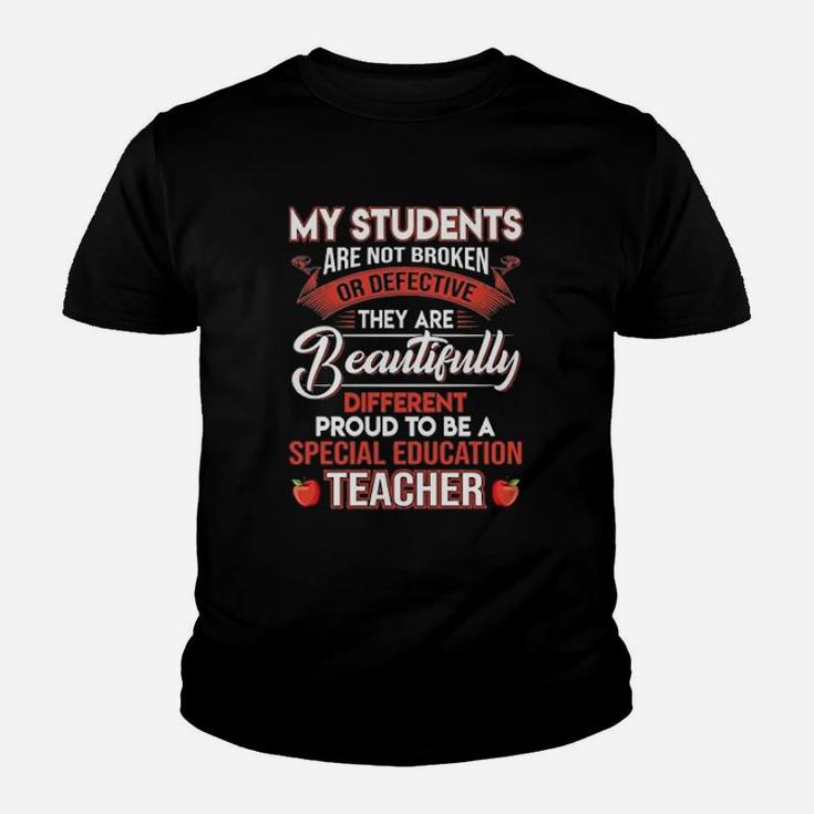 Proud To Be A Special Education Teacher Teachers Day Kid T-Shirt