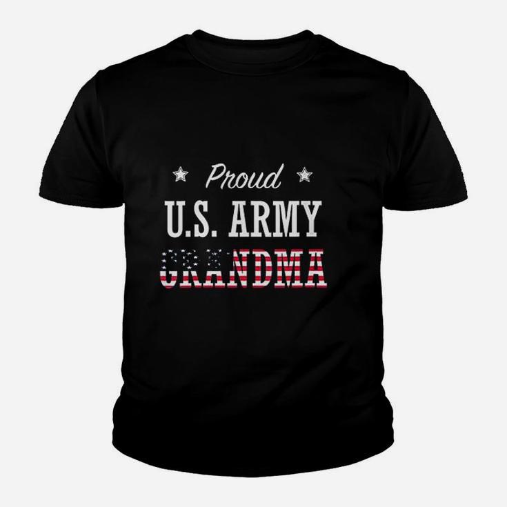 Proud Us Army Grandma Kid T-Shirt