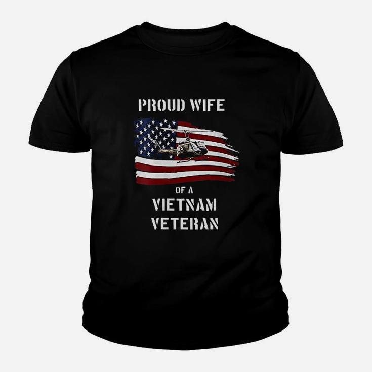 Proud Wife Of A Vietnam Veteran Kid T-Shirt