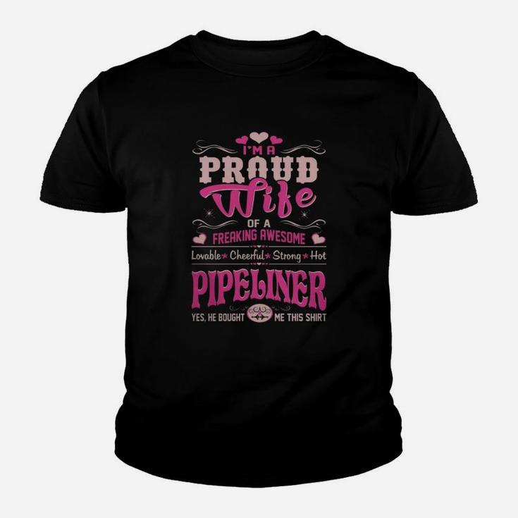 Proud Wife Pipeliner Bought This Shirt Gift Tshirt - Women’s Premium T-shirt Kid T-Shirt