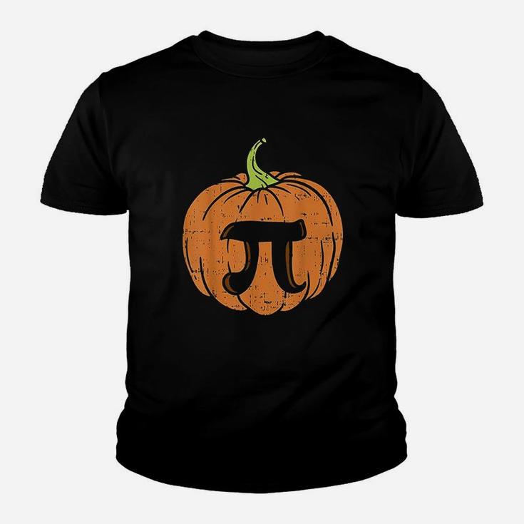 Pumpkin Pi Math Halloween Thanksgiving Pie Day Kid T-Shirt
