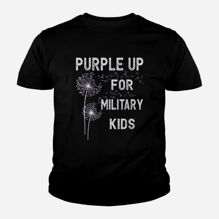 Purple Up For Military Kids Kid T-Shirt