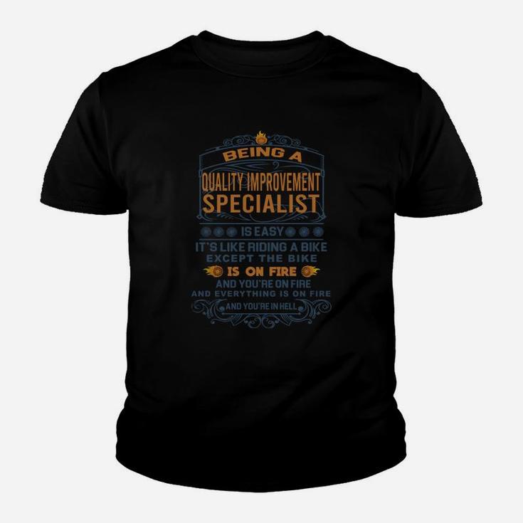Quality Improvement Specialist Kid T-Shirt