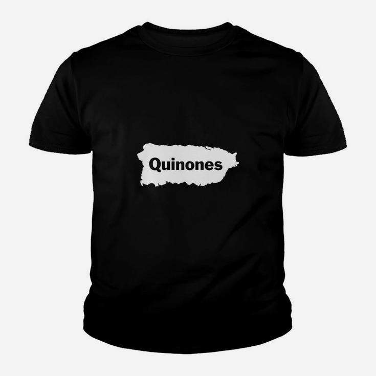 Quinones Last Name T-shirt, Camisas De Puerto Rico Kid T-Shirt