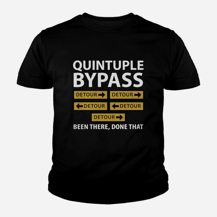 Quintuple Bypass Open Heart Surgery T-shirt Youth T-shirt