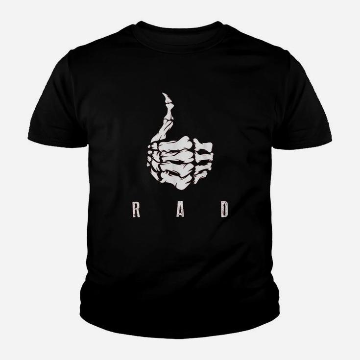 Rad Skeleton Thumb Cool Gag Radiography Lovers Kid T-Shirt