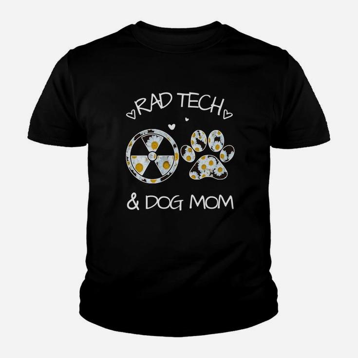 Rad Tech Dog Mom Kid T-Shirt