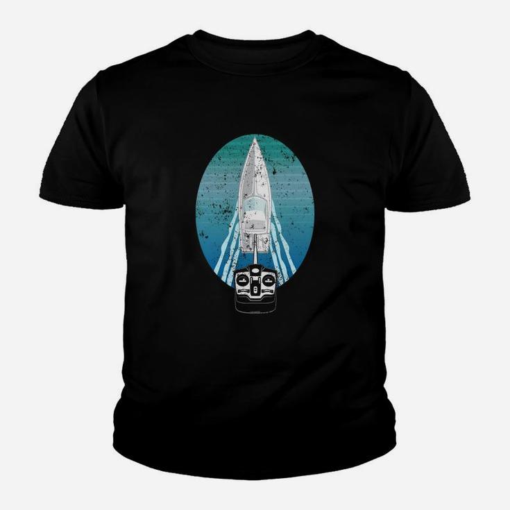 Radio Controlled Motor Boat Rc Remote Control Toy Shirt - Vintage Sport T-shirt Kid T-Shirt