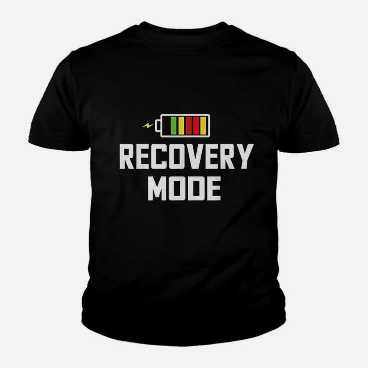 Recovery Mode Get Well Funny Post Injury Surgery Rehab Kid T-Shirt