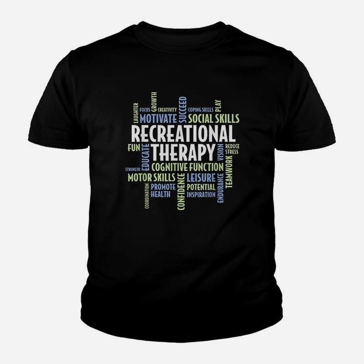 Recreational Therapy Gift For Recreational Therapist Kid T-Shirt
