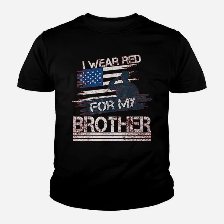 Red Friday Military For Brother Kid T-Shirt