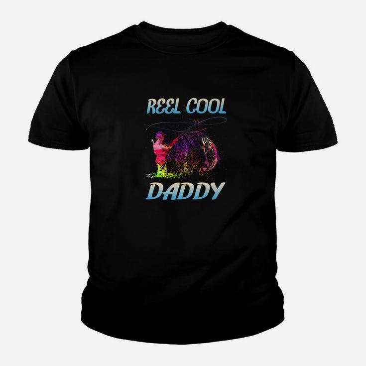 Reel Cool Daddy Shirt Fathers Day Gifts For Fishing Lover Premium Kid T-Shirt