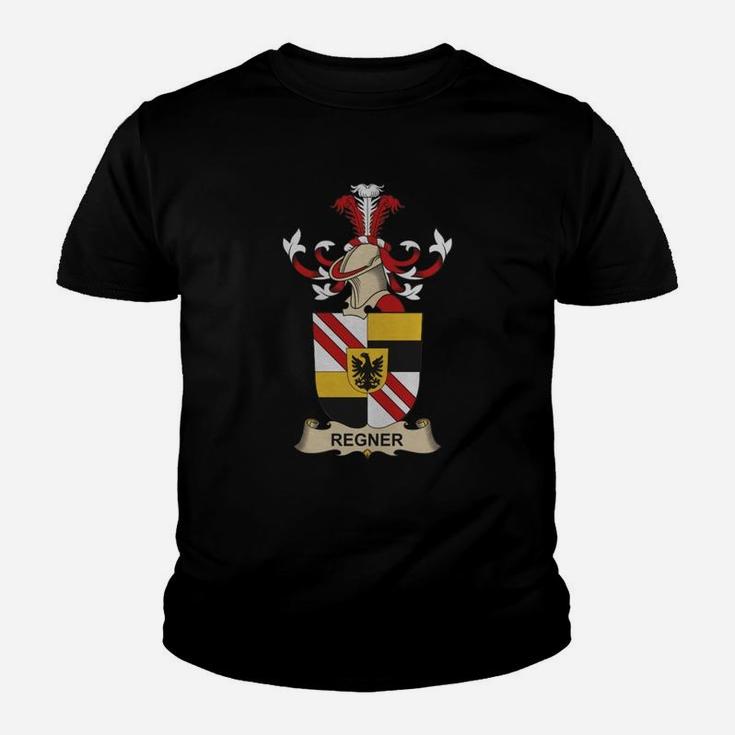 Regner Family Crest Austrian Family Crests Austrian Family Crests Kid T-Shirt