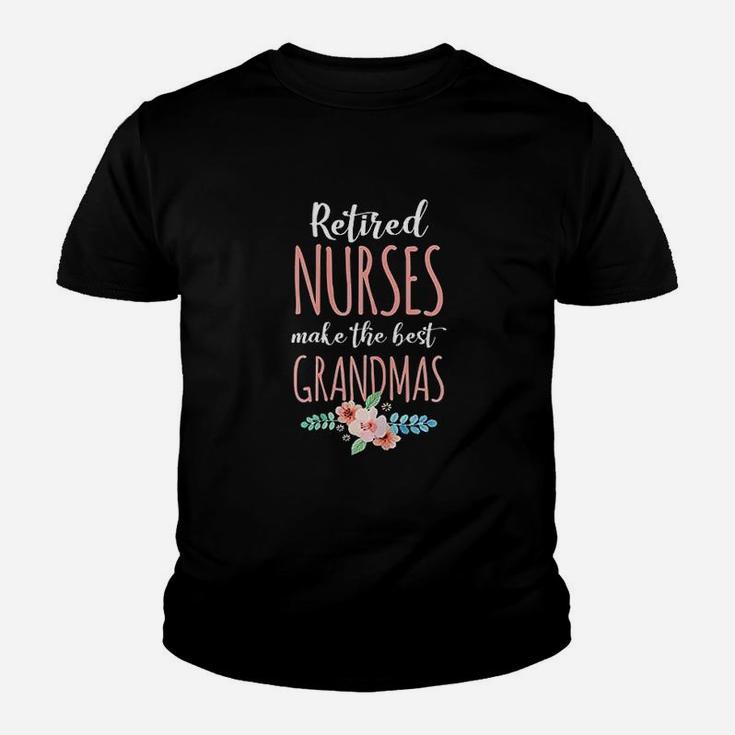 Retired Nurse Make The Best Grandmas Kid T-Shirt