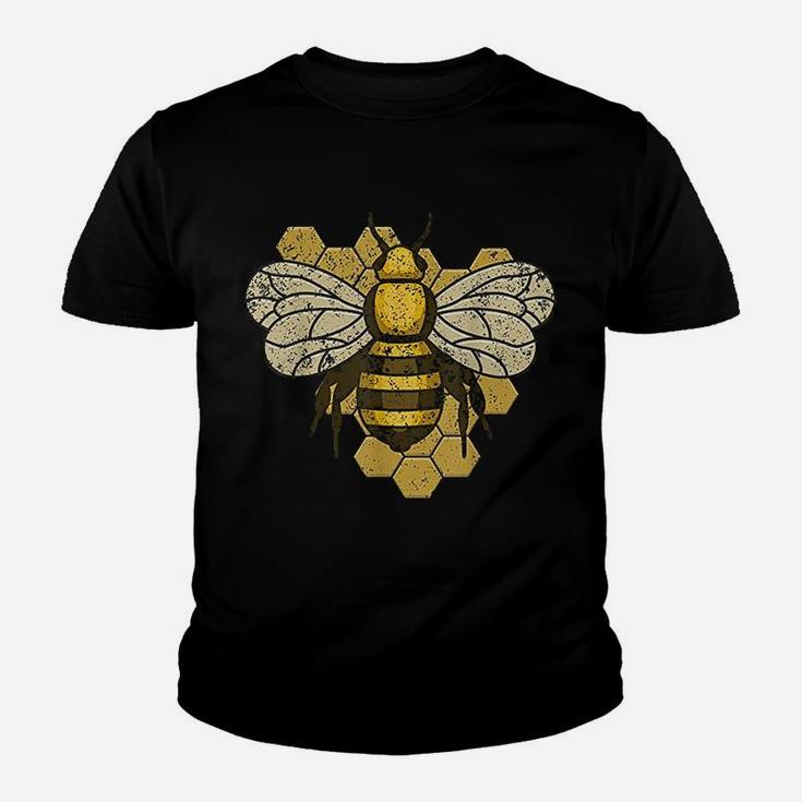 Retro Bee Vintage Save The Bees Kid T-Shirt
