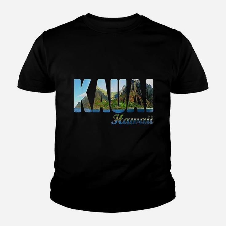 Retro Classic Vintage Summer Kauai Hawaii Kid T-Shirt