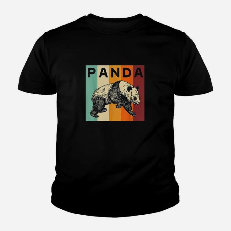 Retro Panda Vintage Panda Gift Kid T-Shirt