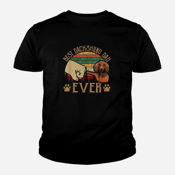 Retro Vintage Best Dachshund Kid T-Shirt