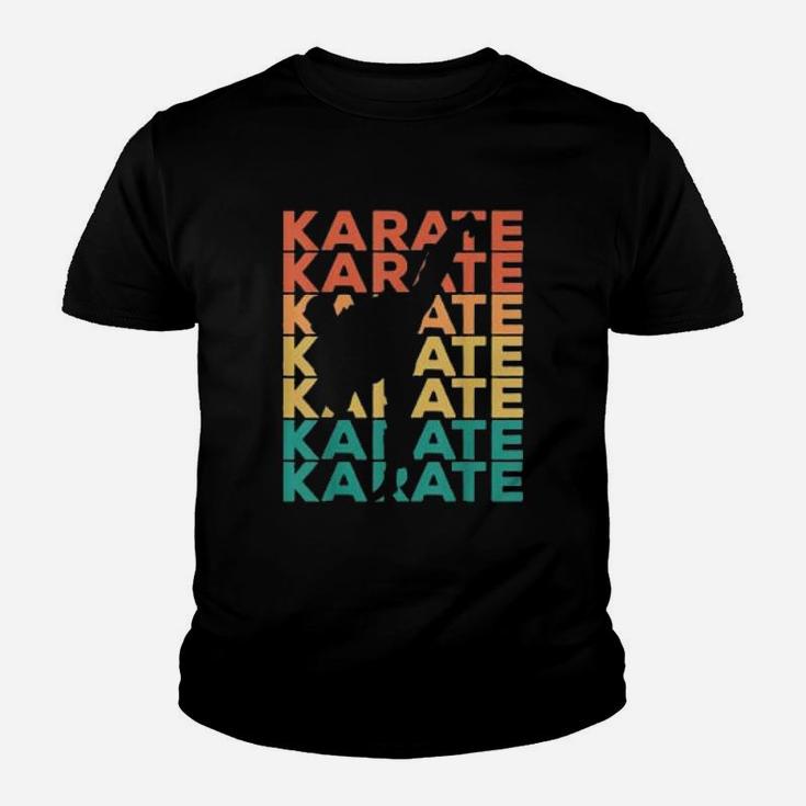 Retro Vintage Karate Gift For Karateka Kid T-Shirt