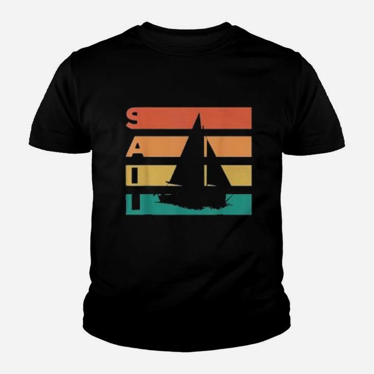 Retro Vintage Sailing Sail Gift Kid T-Shirt