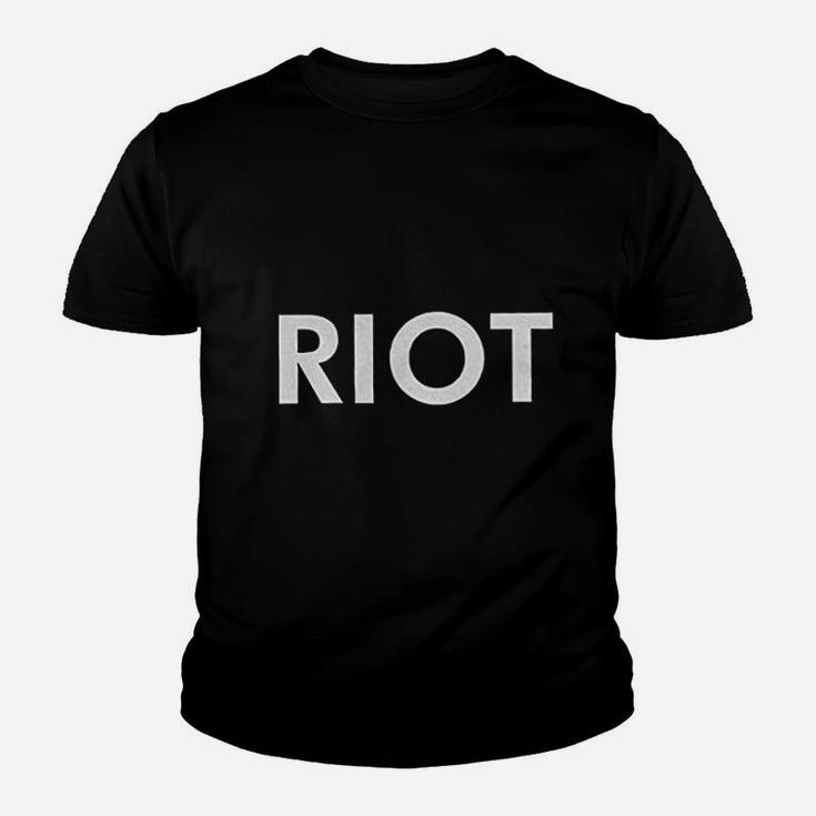 Riot Classic Vintage Style Protest Kid T-Shirt