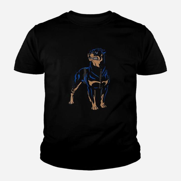 Rottweiler Dog Gift For Any Animal Rottweiler Dogs Kid T-Shirt
