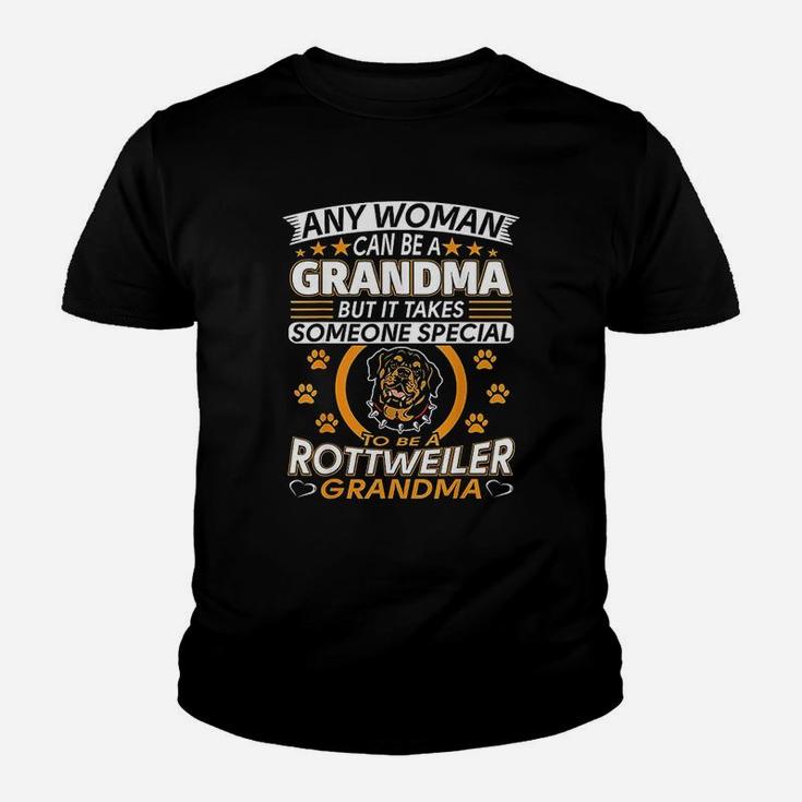 Rottweiler Lover Grandma Best Gifts Idea Rottweiler Grandma Kid T-Shirt
