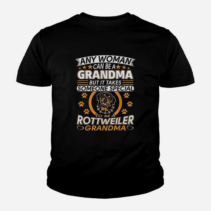 Rottweiler Lover Grandma Best Gifts Idea Rottweiler Grandma Kid T-Shirt
