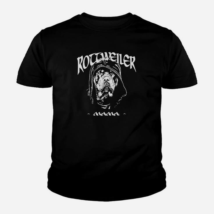 Rottweiler Mama Handgezeichnet Kinder T-Shirt