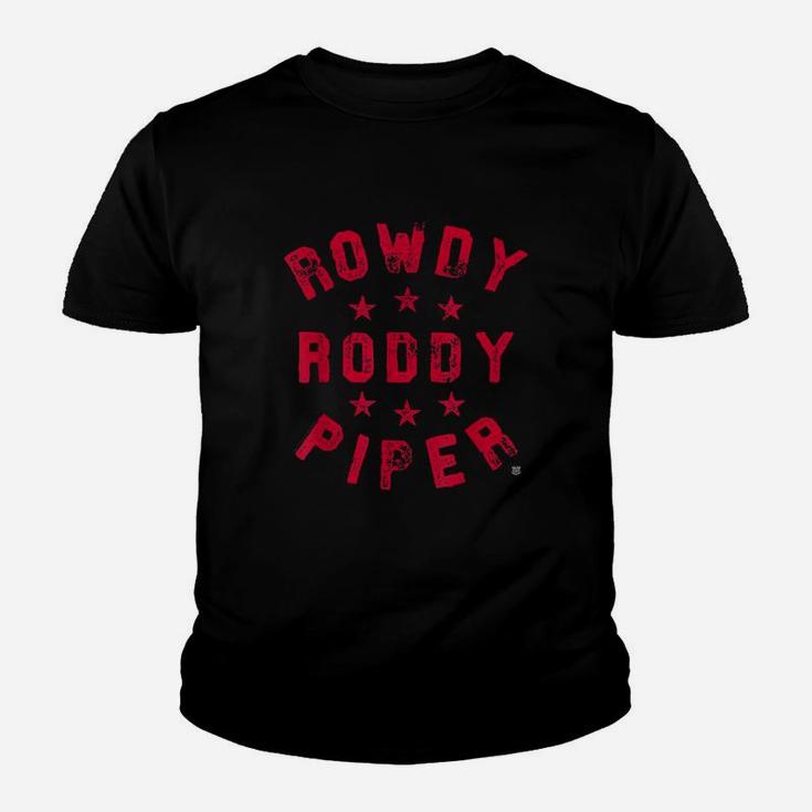 Rowdy Roddy Piper Distressed Fight Kid T-Shirt
