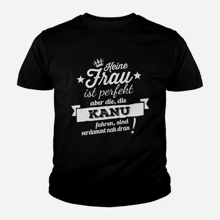 Schnelles Perfekt-Kanu-Fahren- Kinder T-Shirt